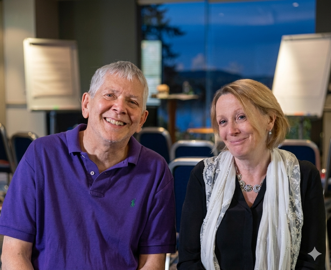 Ian McDermott and Professor Patricia Riddell